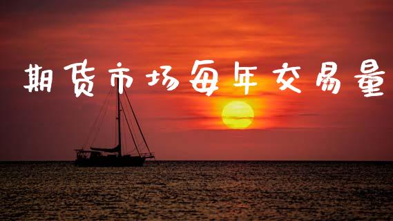 期货市场每年交易量_https://wap.jnbaishite.cn_全球财富_第1张