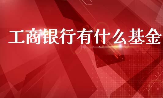 工商银行有什么基金_https://wap.jnbaishite.cn_期货资讯_第1张