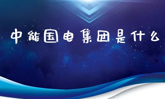 中能国电集团是什么_https://wap.jnbaishite.cn_金融资讯_第1张