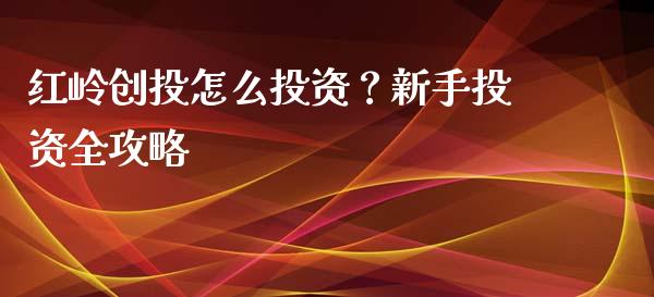 红岭创投怎么投资？新手投资全攻略_https://wap.jnbaishite.cn_金融资讯_第1张
