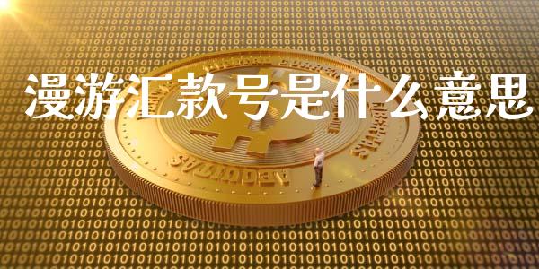 漫游汇款号是什么意思_https://wap.jnbaishite.cn_全球财富_第1张